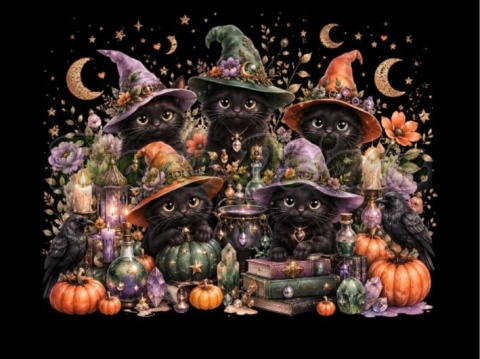 PANEL DRUKOWANY HALLOWEEN NR 2