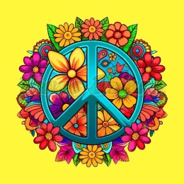 PANEL DRUKOWANY HIPPIE NR 4