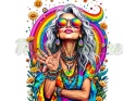 PANEL DRUKOWANY HIPPIE NR 5