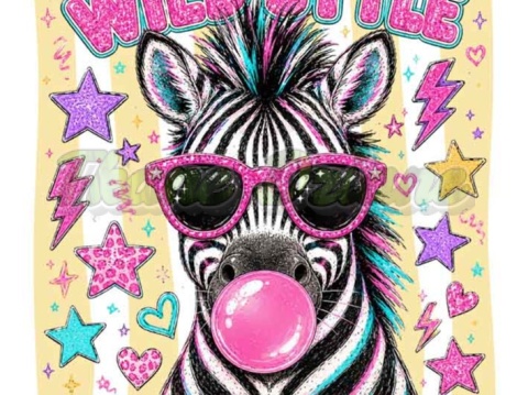 PANEL DRUKOWANY ZEBRA Z GUMĄ BALONOWĄ NR 35