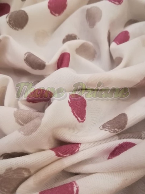 JERSEY BAWEŁNIANY W KROPY