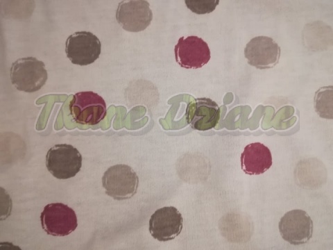 JERSEY BAWEŁNIANY W KROPY