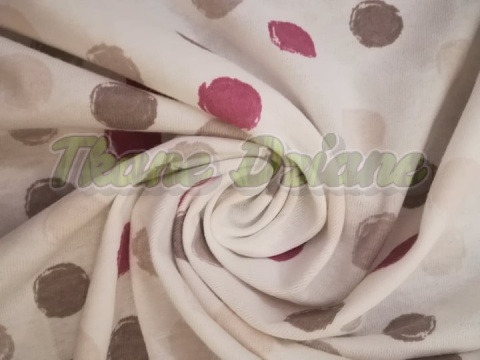 JERSEY BAWEŁNIANY W KROPY