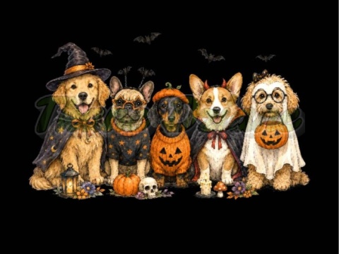PANEL DRUKOWANY HALLOWEEN NR 43