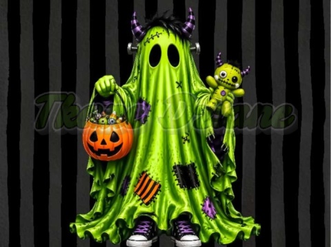 PANEL DRUKOWANY HALLOWEEN -DUCH NR 53