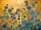 PANEL DRUKOWANY KWIATY W STYLU VAN GOGH NR 1