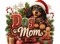 PANEL DRUKOWANY ŚWIĄTECZNE PSY- DOG MOM NR 15