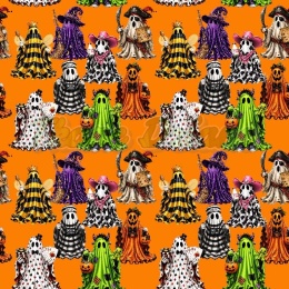TKANINA DRUKOWANA HALLOWEEN NR 2