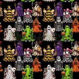 TKANINA DRUKOWANA HALLOWEEN NR 1