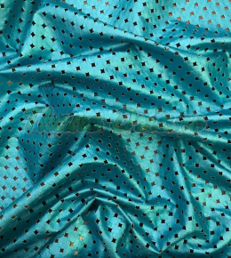 EKOSKÓRA AŻUROWA TURKUSOWA