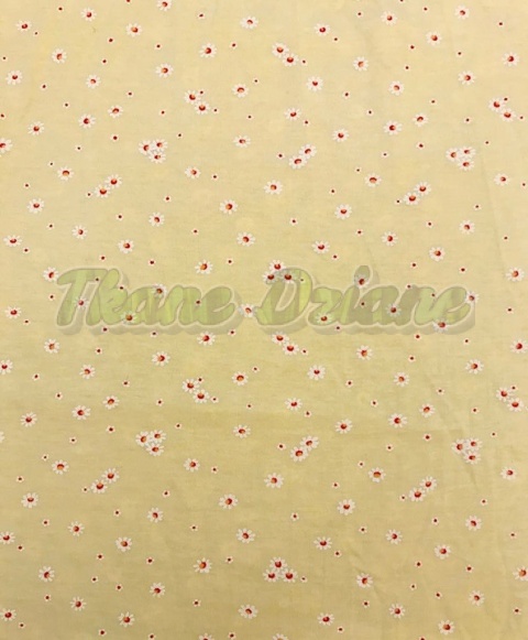 JERSEY ŻÓŁTY W STOKROTKI 160 x 240 cm